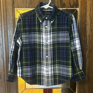 Ralph Lauren 3T flannel button down shirt